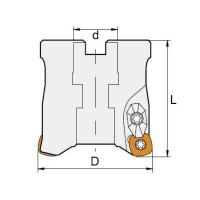 ICASRF205080310 Фрезы с высокой подачей Winstar