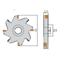 ICSPDE608100250 Фреза дисковая Winstar ICSPDE608100250 Фреза дисковая Winstar