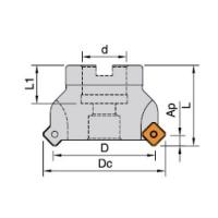 ICASEF205063220 Фреза торцевая Winstar ICASEF205063220 Фреза торцевая Winstar
