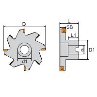 ICSPDF916100270 Фреза дисковая Winstar ICSPDF916100270 Фреза дисковая Winstar