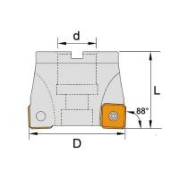 ICXSNE504050220 Фреза торцевая Winstar ICXSNE504050220 Фреза торцевая Winstar