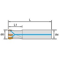 ICXXNE404025121 Фреза для обработки пазов и уступов Winstar ICXXNE404025121 Фреза для обработки пазов и уступов Winstar