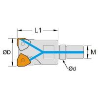ICXXNM402017081 Фреза для обработки пазов и уступов Winstar