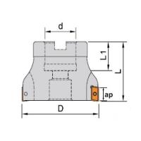 ICBAPF407080270 Фреза для обработки пазов и уступов Winstar
