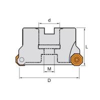 ICAOFF508100310 Фреза торцевая Winstar