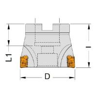 ICR39F304050220 Фреза для обработки пазов и уступов Winstar ICR39F304050220 Фреза для обработки пазов и уступов Winstar